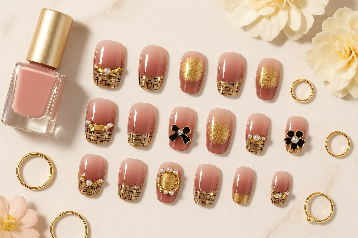 Bridal Press-On Nails