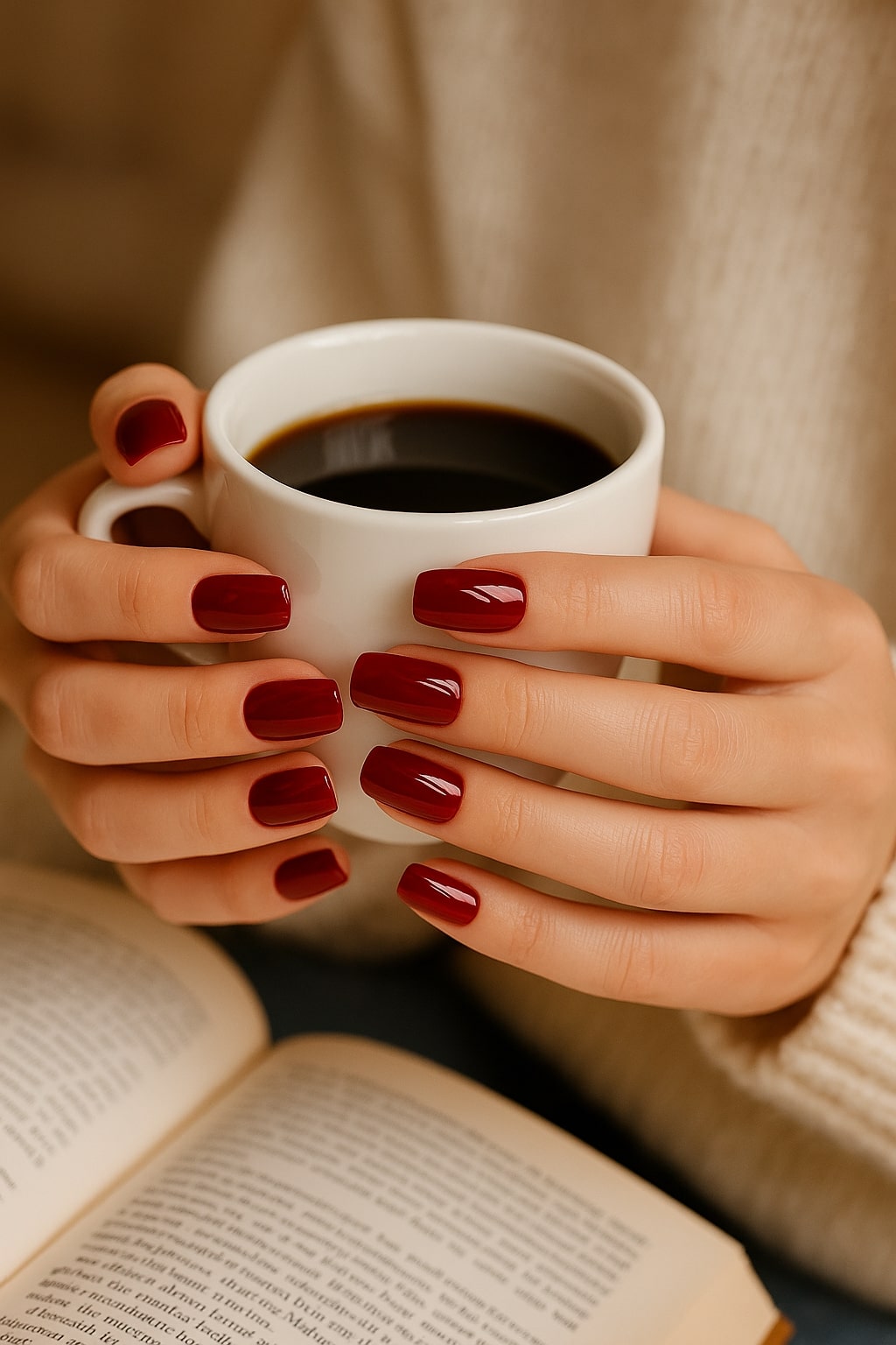Classic Red Press-On Nails – Glossy Salon-Perfect Finish